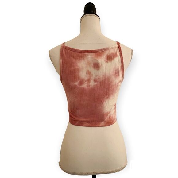 Beach Riot Caylee Cropped Tie Dye Tank Orchid Smoke Women’s US Size Medium - Picture 4 of 8